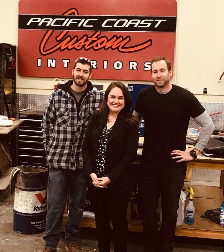 Pacific coast team members